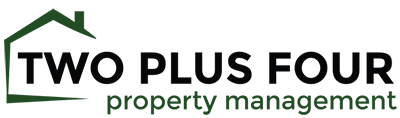 Two Plus Four Property Management Logo