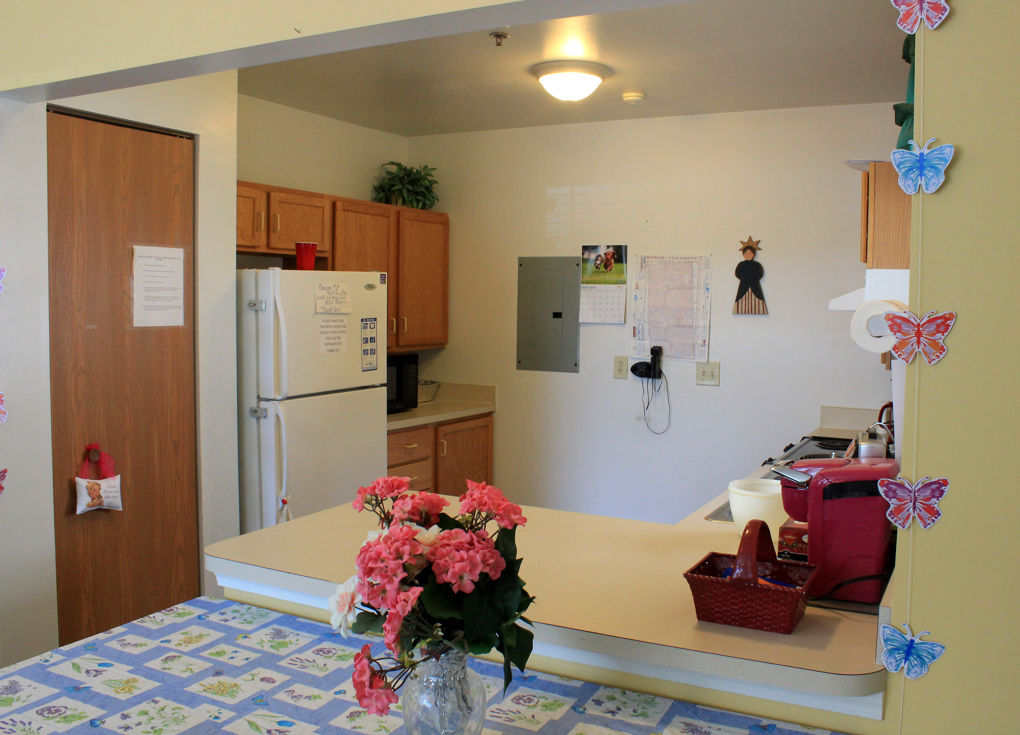 property management company client list syracuse ny community room kitchen image of upper crown landing apartments