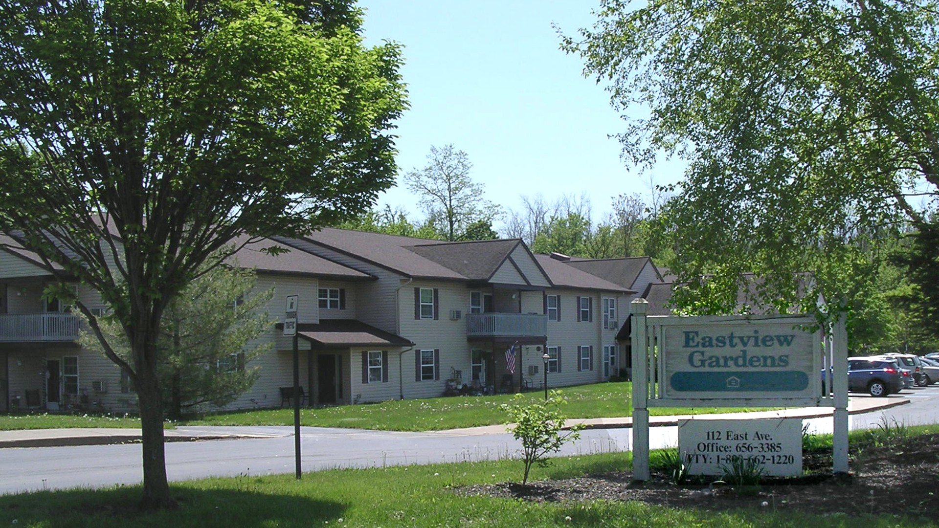 senior apartments near minoa ny outdoor sign full