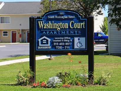 apartments near carthage ny welcome sign thumbnail image for Washington court apartments from two plus four management