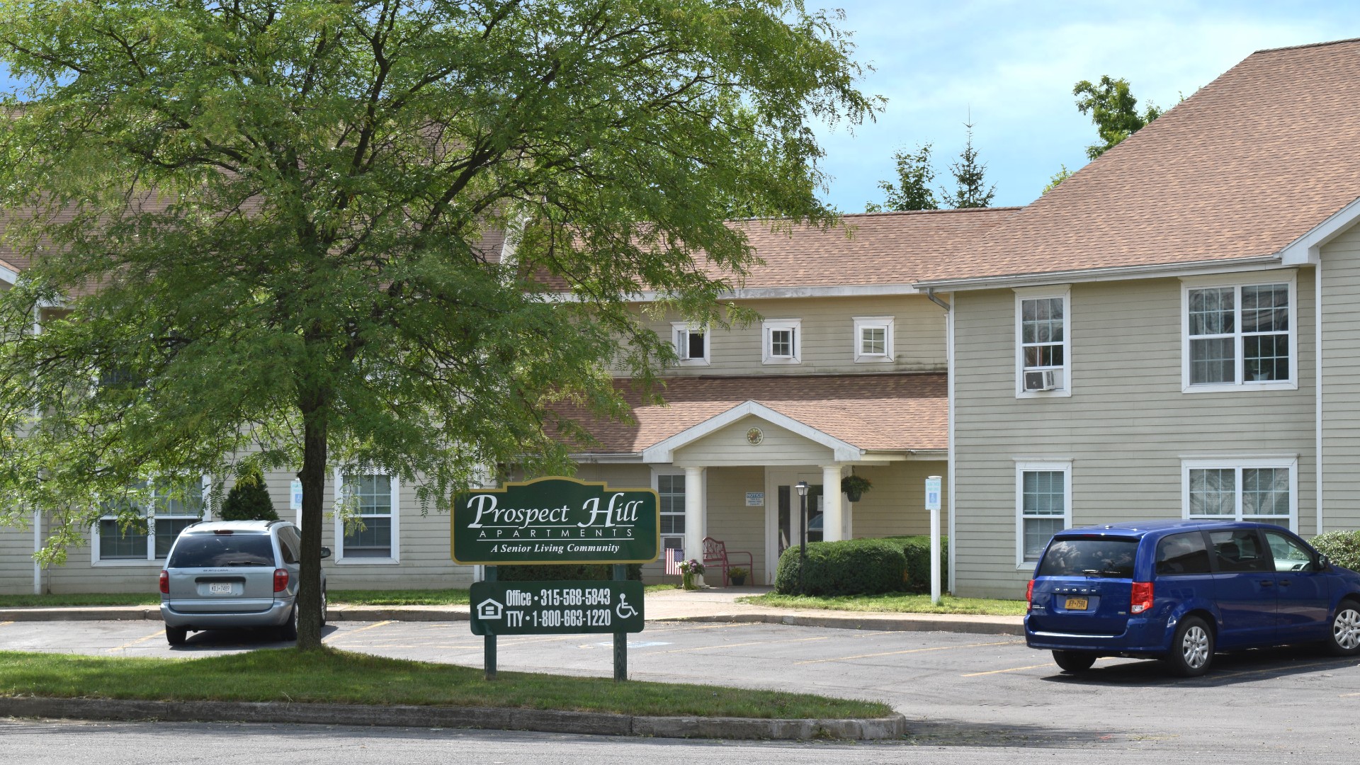 apartments near seneca falls ny image of prospect hill senior apartments a senior living community and sign from two plus four management