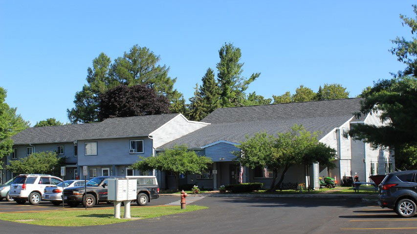 Apartments near Lowville NY exterior image of lewis and lowville heights family apartments from two plus four management