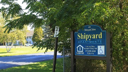 Apartments near Sackets Harbor NY 409 shipyard drive shipyard apartments thumbnail image of leasing office located in building 400 equal housing opportunity