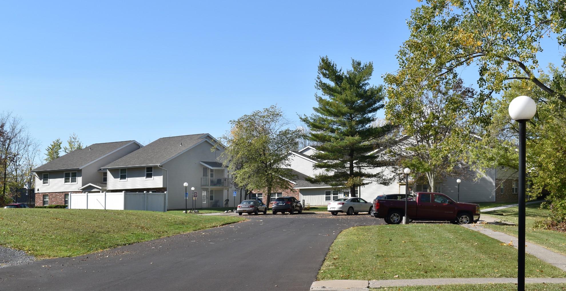 Senior Apartments near Union Springs NY image of union springs fox senior apartments street view from two plus four management