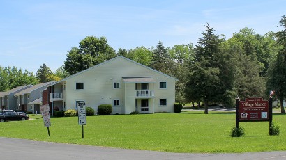 apartments near weedsport ny thumbnail image of the outside entrance for village manor I apartments from two plus four construction