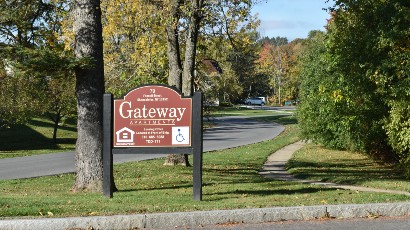 Senior Apartments near Skaneateles NY thumbnail image of the welcome sign 315-685-3088 tdd-711 79 fennell street equal housing opportunity