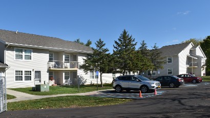 Senior Apartments near Union Springs NY thumbnail image of union springs fox senior apartments exterior from two plus four management