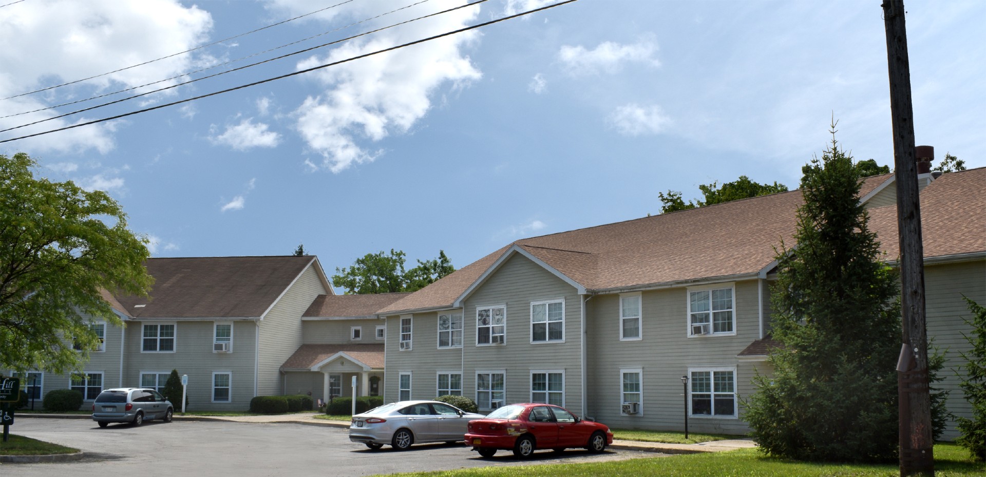 apartments near seneca falls ny exterior view image of prospect hill senior apartments from two plus four management