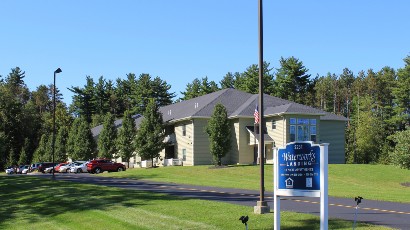 Senior Apartments near Central Square NY thumbnail image of waterworks landing welcome sign from two plus four management