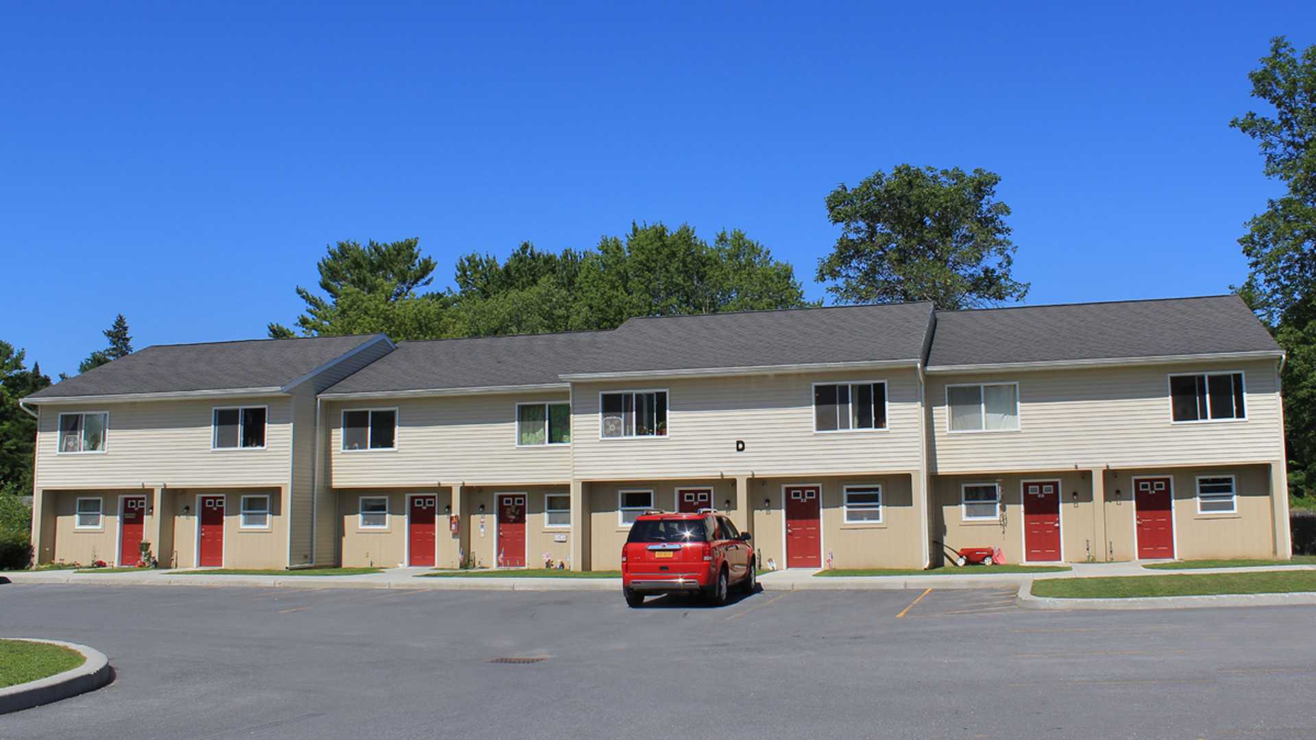 apartments near carthage ny image of Washington court apartments front view from two plus four management