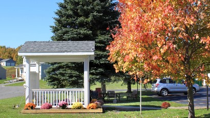 senior apartments near tully ny thumbnail image of the meadows senior apartments gazebo from two plus four management