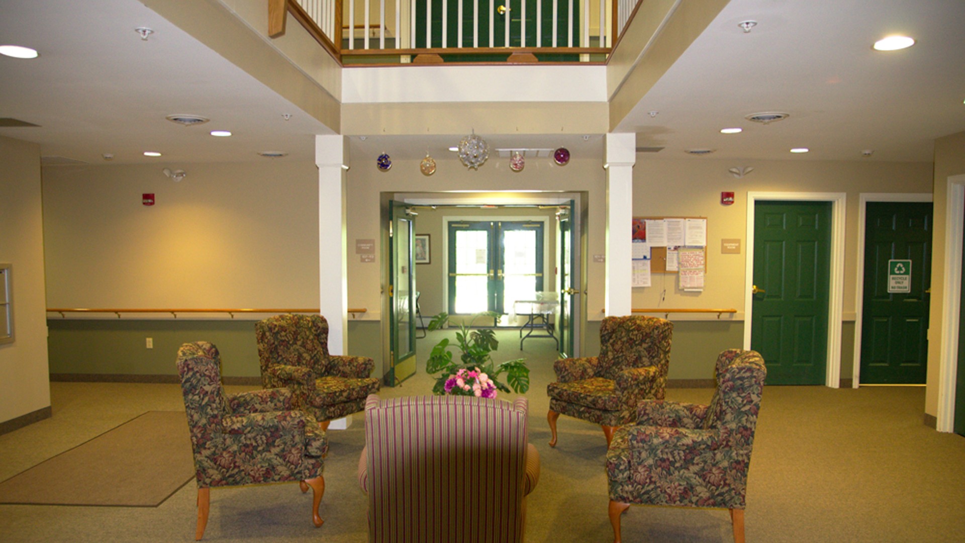 senior apartments near geneseo ny lobby full