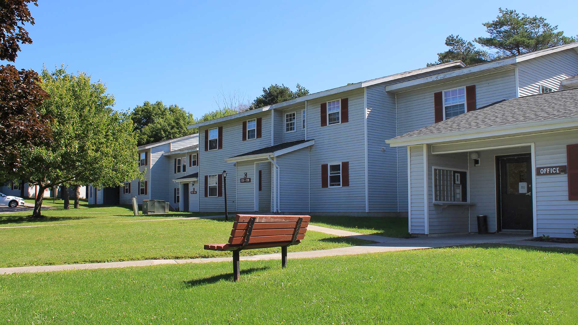 Welcome Families to the Stonewood East Affordable Family Apartments Office near Watertown ny