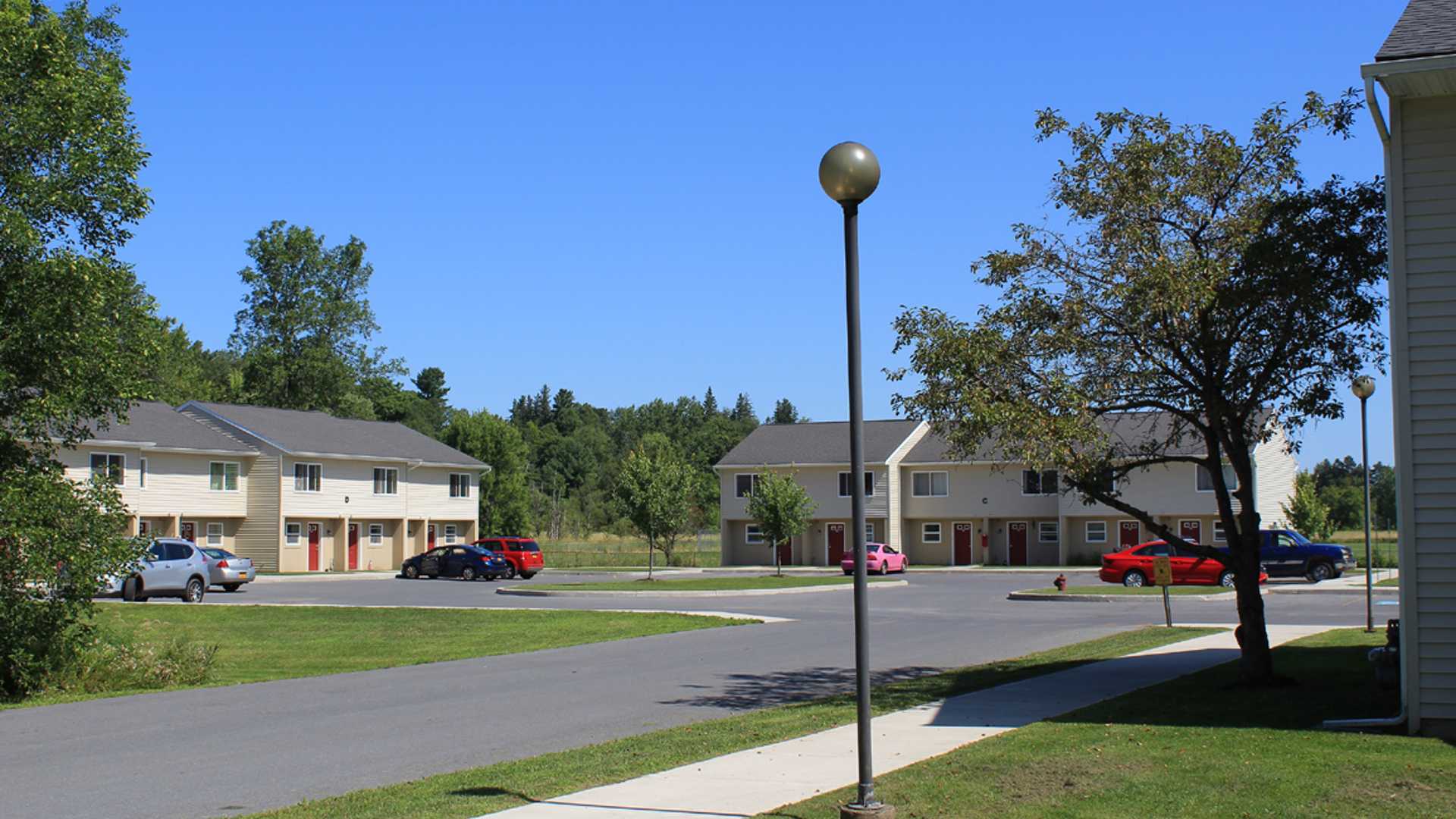 apartments near carthage ny image of Washington court apartments exterior from two plus four management