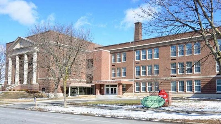 Senior Apartments near Watkins Glen NY exterior image of watkins glen school apartments from two plus four management